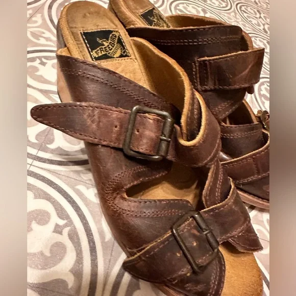 Freebird by Steven Caprice leather sandals size 9 - Picture 5 of 12